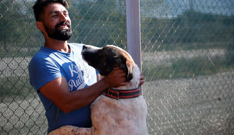 Βαγιοχώρι: Πρόσφυγες στη δομή φιλοξενίας έφτιαξαν σκυλόσπιτα και υιοθέτησαν αδέσποτες γάτες