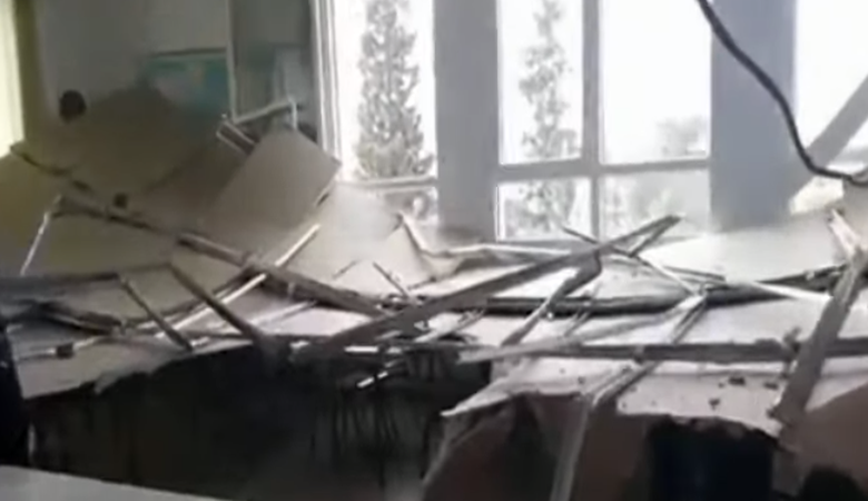 Θεσσαλονίκη: Έρευνες για κακοτεχνίες στο δημοτικό σχολείο που έπεσε η οροφή