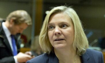 Παραιτήθηκε η πρώτη γυναίκα πρωθυπουργός της Σουηδίας οκτώ ώρες μετά την εκλογή της στο αξίωμα