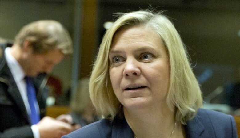 Παραιτήθηκε η πρώτη γυναίκα πρωθυπουργός της Σουηδίας οκτώ ώρες μετά την εκλογή της στο αξίωμα