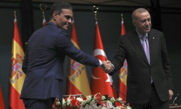 Πέντε διμερείς συμφωνίες υπέγραψε η Τουρκία με την Ισπανία