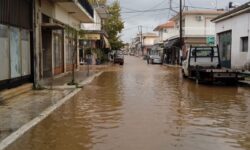 Πλημμύρες από την κακοκαιρία σε Αιτωλοακαρνανία και Ηλεία