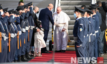 Στην Αθήνα ο Πάπας Φραγκίσκος – Δείτε εικόνες του news