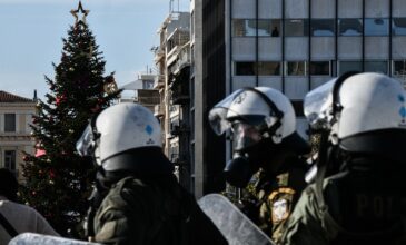 Συλλήψεις και προσαγωγές στη διαδήλωση για την επέτειο της δολοφονία Γρηγορόπουλου