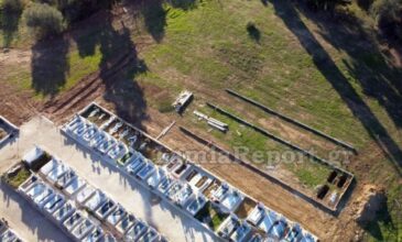 Κορονοϊός: Ανοίγουν νέους τάφους για τα θύματα στο νεκροταφείο Λαμίας