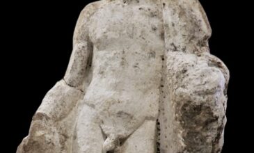 Σπουδαίο εύρημα στη Βέροια: Αποκαλύφθηκε άγαλμα των αυτοκρατορικών χρόνων