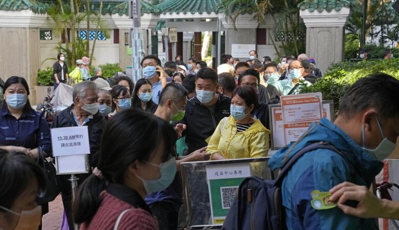 Κορονοϊός: Ραγδαία η εξάπλωση της μετάλλαξης Όμικρον στο Χονγκ Κονγκ