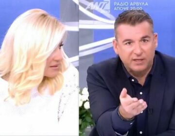 Ένταση ανάμεσα σε Λιάγκα-Σκορδά: «Δε θα μου απαγορεύσεις να λέω τη γνώμη μου»