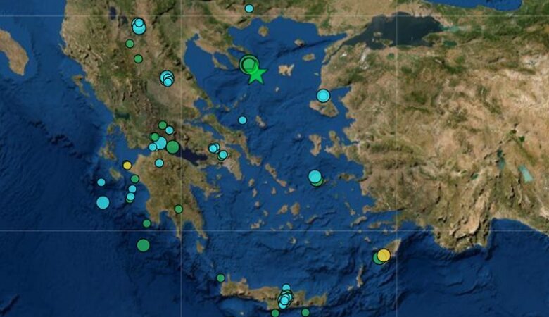 Σεισμός στη Χαλκιδική: Πάνω από δέκα μετασεισμοί με τον ισχυρότερο στα 4,5 Ρίχτερ