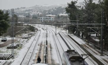 Hellenic Train: Ακυρώσεις δρομολογίων για την Τετάρτη λόγω καιρικών φαινομένων