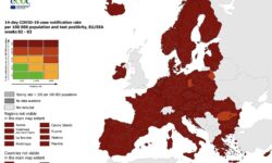 ECDC: Στο «βαθύ κόκκινο» παραμένει η Ελλάδα – Στο «κίτρινο» ο δείκτης θετικότητας