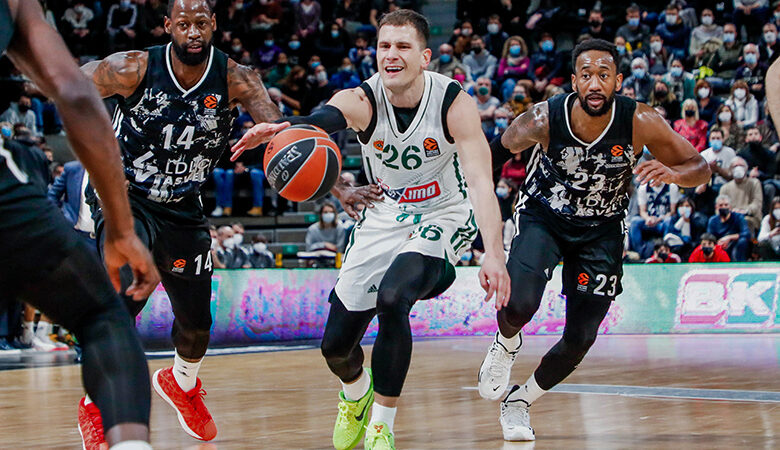 Euroleague: Παρθενική εκτός έδρας νίκη του Παναθηναϊκού για φέτος – Κέρδισε τη Βιλερμπάν