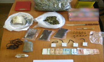 Εκρηκτικά και ναρκωτικά βρέθηκαν στην Μακρυνεία Αιτωλοακαρνανίας