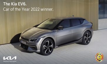 To Kia EV6 Αυτοκίνητο της Χρονιάς 2022