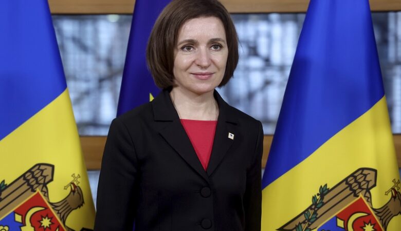 Η πρόεδρος της Μολδαβίας υπέγραψε το αίτημα ένταξης της χώρας στην ΕΕ