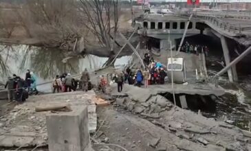 Πόλεμος στην Ουκρανία: Βομβαρδίζεται το Ιρπίν έξω από το Κίεβο – Επιχείρηση απομάκρυνσης αμάχων στην Μαριούπολη