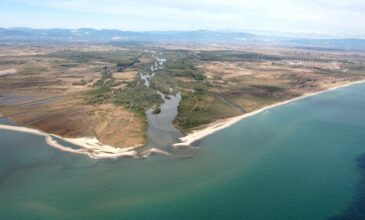 Η θάλασσα «κατάπιε» 1,5 τετραγωνικό χλμ. παραλίας στις εκβολές του Νέστου