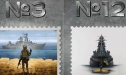 Πόλεμος στην Ουκρανία: Το γραμματόσημο που απεικονίζει τo νησί που ισοπέδωσαν οι Ρώσοι όταν οι Ουκρανοί αρνήθηκαν να παραδοθούν