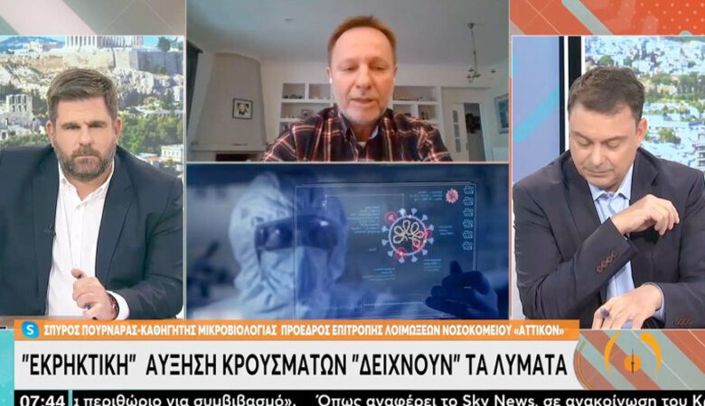 Κορονοϊός – Πουρνάρας: Έχουμε πάρα πολλούς θετικούς γύρω μας – Ο ιός δεν έχει περιοριστεί