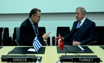 Παναγιωτόπουλος για τη συνάντηση με Ακάρ: «Δεν τέθηκε κανένα θέμα συνεκμετάλλευσης του Αιγαίου» 