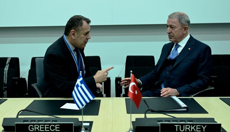Παναγιωτόπουλος για τη συνάντηση με Ακάρ: «Δεν τέθηκε κανένα θέμα συνεκμετάλλευσης του Αιγαίου» 
