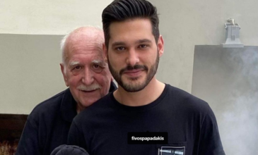 Γιώργος Παπαδάκης: Περήφανος για την πρεμιέρα του γιου του στην τηλεόραση