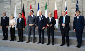 Οι ηγέτες της G7 προειδοποιούν την Ρωσία να μην χρησιμοποιήσει βιολογικά, χημικά, πυρηνικά όπλα