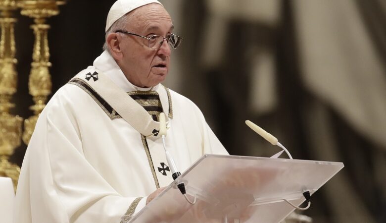 Πάπας Φραγκίσκος: «Τέρμα! Σταματήστε! Αφήστε τα όπλα να σιγήσουν»