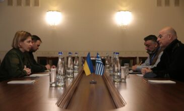 Δένδιας στην αναπληρώτρια πρωθυπουργό της Ουκρανίας: Η Ελλάδα θα είναι μέρος στο λαμπρό μέλλον της Οδησσού
