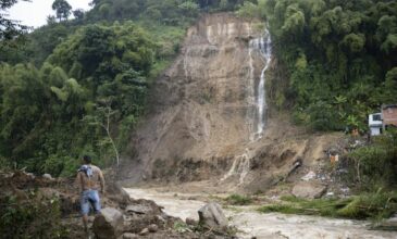 Κολομβία: Δέκα νεκροί και επτά αγνοούμενοι από πλημμύρες στην Αντιοκία