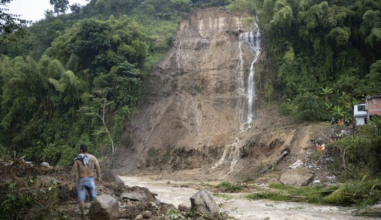 Κολομβία: Δέκα νεκροί και επτά αγνοούμενοι από πλημμύρες στην Αντιοκία
