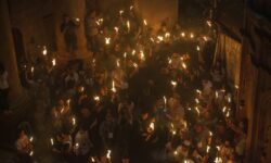 Με λαμπρότητα η τελετή Αφής του Αγίου Φωτός στα Ιεροσόλυμα