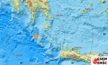 Σεισμός 5,2 Ρίχτερ νοτιοδυτικά των Κυθήρων – Τι λέει ο σεισμολόγος Ευθύμιος Λέκκας