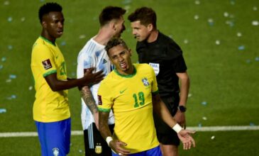 Προκριματικά Μουντιάλ 2022: Ακυρώθηκε ο αγώνας Βραζιλία-Αργεντινή