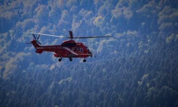 Φωτιά στη Μεγαλόπολη Αρκαδίας: Με το πρώτο φως ξεκίνησαν ρίξεις από ελικόπτερα