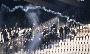 Σύλληψη 17 ατόμων στον τελικό Κυπέλλου ποδοσφαίρου μεταξύ ΠΑΟ και ΠΑΟΚ
