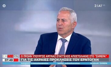 Αποστολάκης: «Ξέρει να παίζει τους εκβιασμούς η Τουρκία»