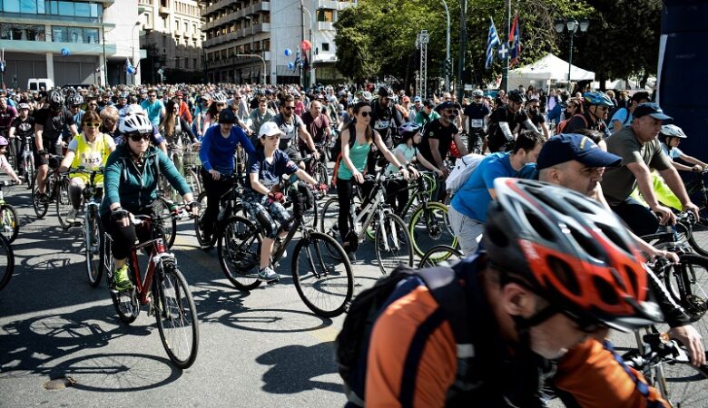 Κλειστό το κέντρο της Αθήνας την Κυριακή λόγω της διεξαγωγής του «27ου Ποδηλατικού Γύρου»