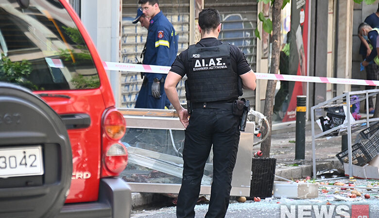 Τρεις τραυματίες στην έκρηξη σε κατάστημα στο κέντρο της Αθήνας