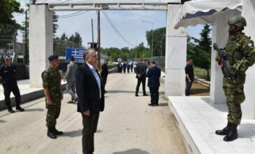 Ο Θεοδωρικάκος στον Έβρο: Πανίσχυρη η ασπίδα προστασίας των συνόρων μας