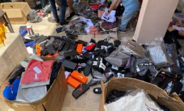 Ηράκλειο: Τρεις συλλήψεις και χιλιάδες κατασχέσεις «μαϊμού» προϊόντων