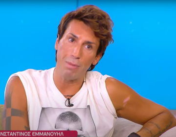 Κωνσταντίνος Εμμανουήλ εναντίον Μαρίας Αντωνά: «Ασχολήθηκα με μία τυχάρπαστη»