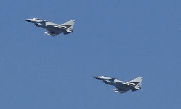 Δύο κινεζικά μαχητικά αεροσκάφη διέσχισαν σήμερα την μέση γραμμή του Στενού της Ταϊβάν