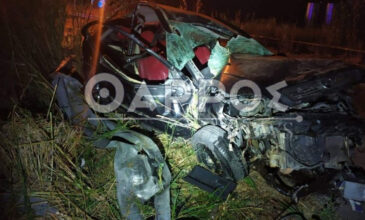 Καλαμάτα: Τροχαίο δυστύχημα στο αεροδρόμιο – Νεκρός ο οδηγός, τραυματίστηκε ο συνοδηγός