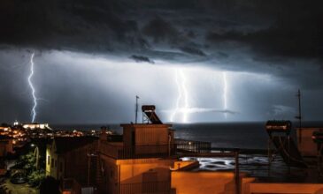 Καιρός: Βροχές και καταιγίδες ιδιαίτερα σε Εύβοια και Μαγνησία
