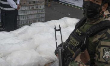 Περού: Κατασχέθηκε ποσότητα-«μαμούθ» 2,2 τόνων κοκαΐνης με προορισμό την Ολλανδία