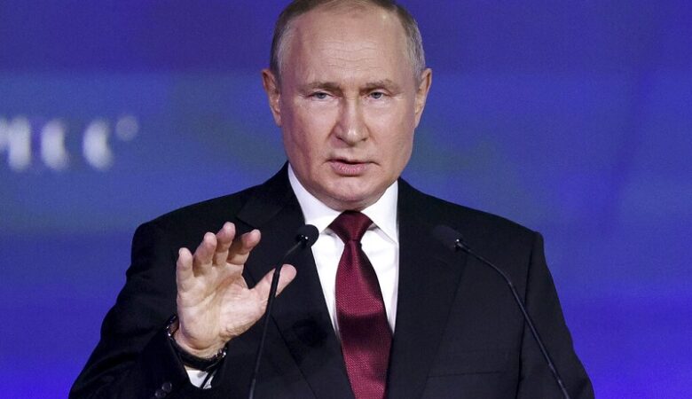 Πούτιν: Η Ρωσία θα συνεχίσει τα πλήγματά της κατά ουκρανικών ενεργειακών υποδομών