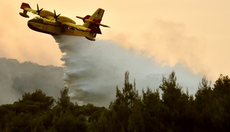 Μεγάλη φωτιά στο Πόρτο Γερμενό: Εντολή εκκένωσης μέσω του 112 για τον οικισμό Μύτικα