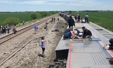 ΗΠΑ: Εκτροχιασμός τρένου με 243 επιβάτες – Αναφορές για πολλούς νεκρούς