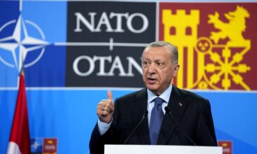 Ερντογάν: «Ζητάμε πραγματική αλληλεγγύη από τους συμμάχους στο ΝΑΤΟ απέναντι στην τρομοκρατία»